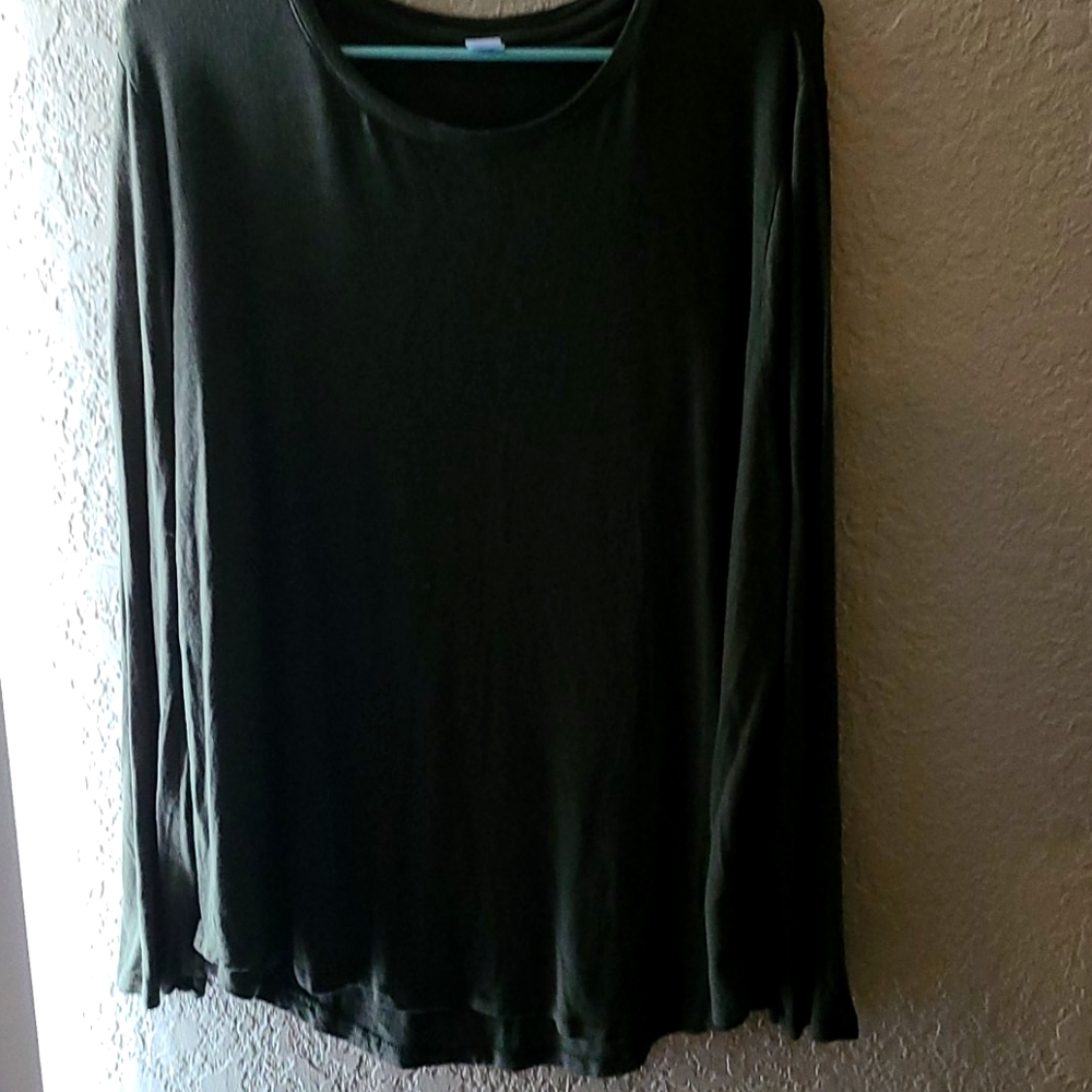 Long sleeve luxe shirt